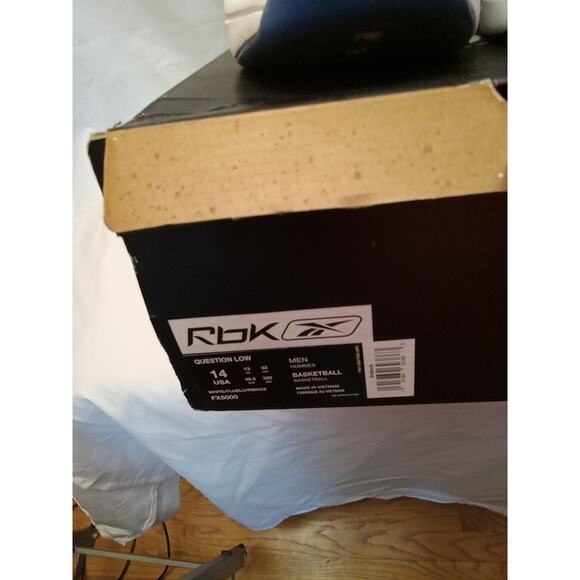 Reebok Men\'s Size 14 Question Low Patent Toe UNC FX5000 Iverson Philly